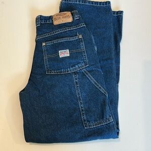 Vintage - Old Navy, vintage pre teen 16, dark wash carpenter jeans